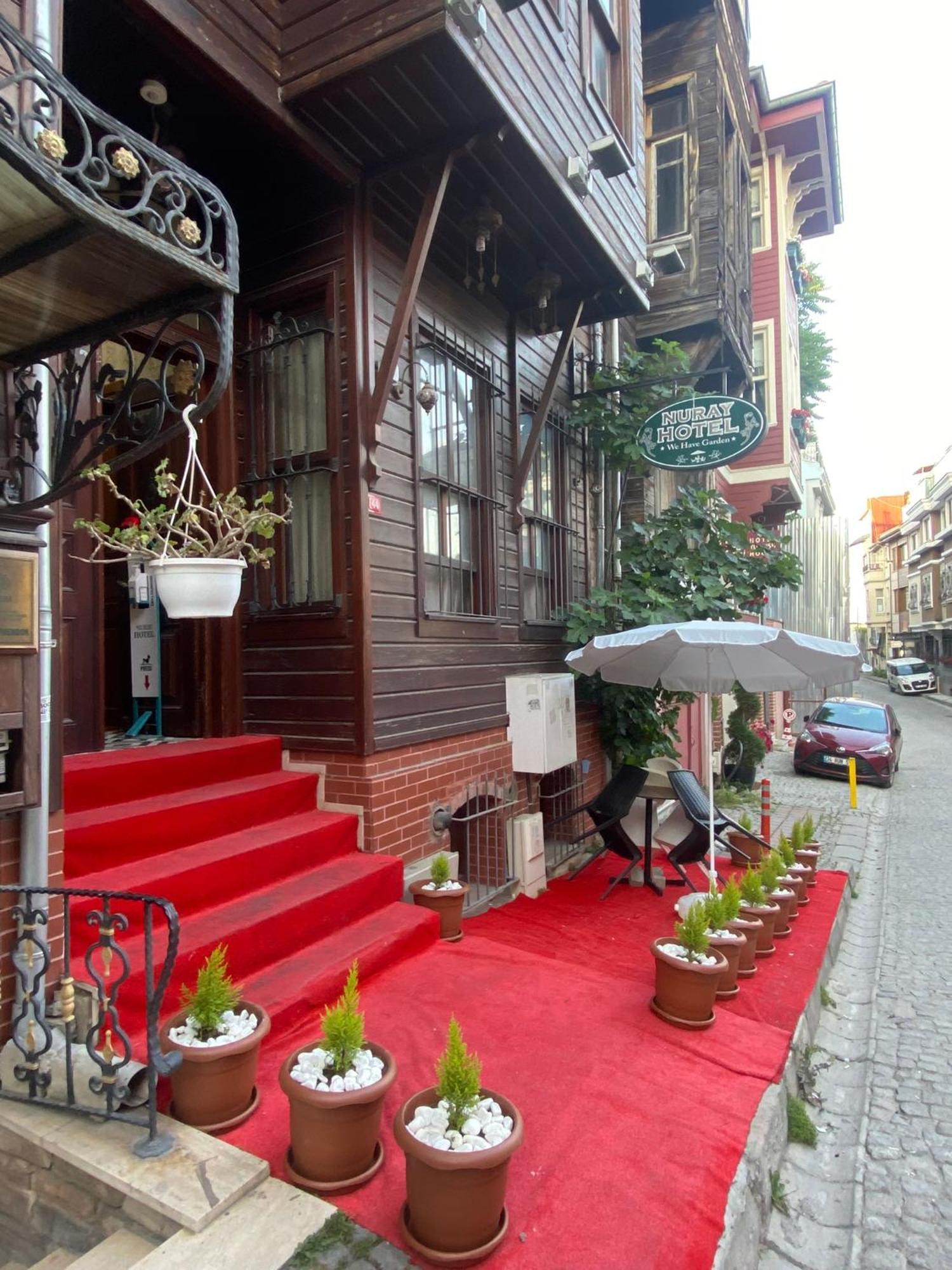 Nuray Hotel Istanbul Exterior foto